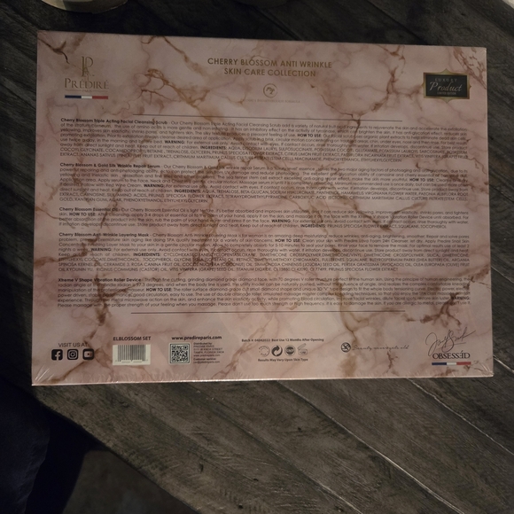 Cherry Blossom Anti Wrinkle Skin Care Collection. New never opened. MSRP $2000 - Picture 4 of 5